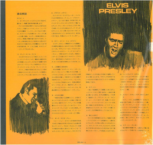 As Recorded At Madison Square Garden = エルヴィス・イン・ニューヨーク