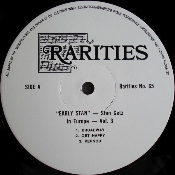 In Europe - The Early Days - Volume Three