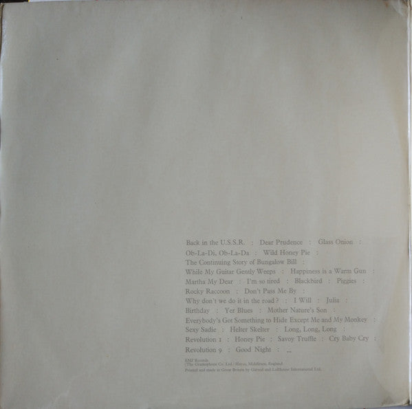 Release: The Beatles-Vinyl-UK-1974-PCS 7067/8-2272588