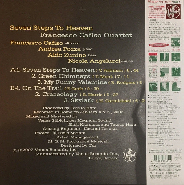Master Release: Seven Steps To Heaven by Francesco Cafiso Quartet