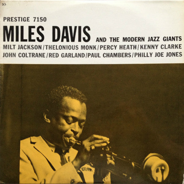 Release: Miles Davis And The Modern Jazz Giants-Vinyl-Denmark-None-PRESTIGE 7150-3427326