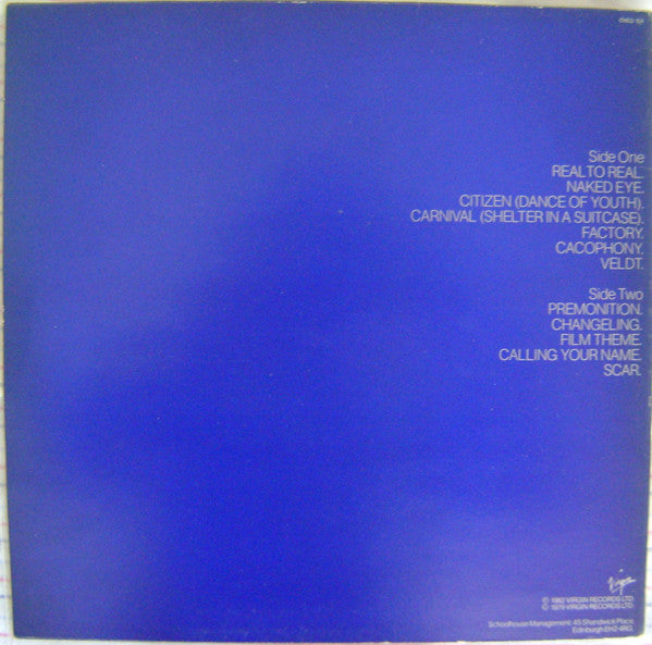 Release: Real To Real Cacophony.-Vinyl-UK-1982-OVED 124-3488801