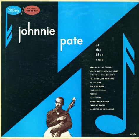 Release: Johnnie Pate At The Blue Note-Vinyl-US-1958-MF 4005-5186914