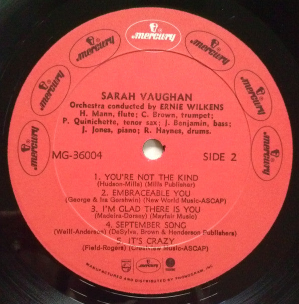 Sarah Vaughan