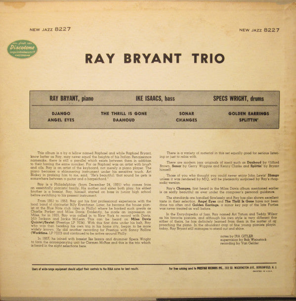 Release: Piano Piano Piano Piano...-Vinyl-US-1960-NJLP 8227-4134263