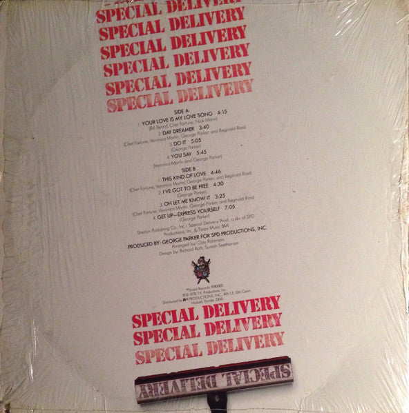 Master Release: Special Delivery by Special Delivery