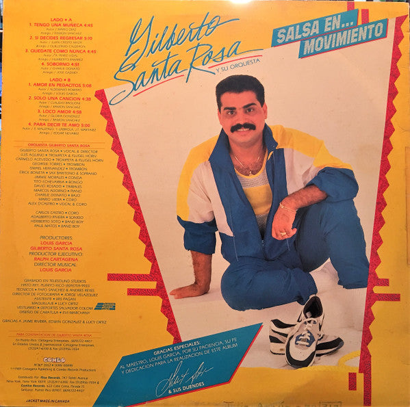 Master Release: Salsa En... Movimiento by Gilberto Santa Rosa Y Su Orquesta