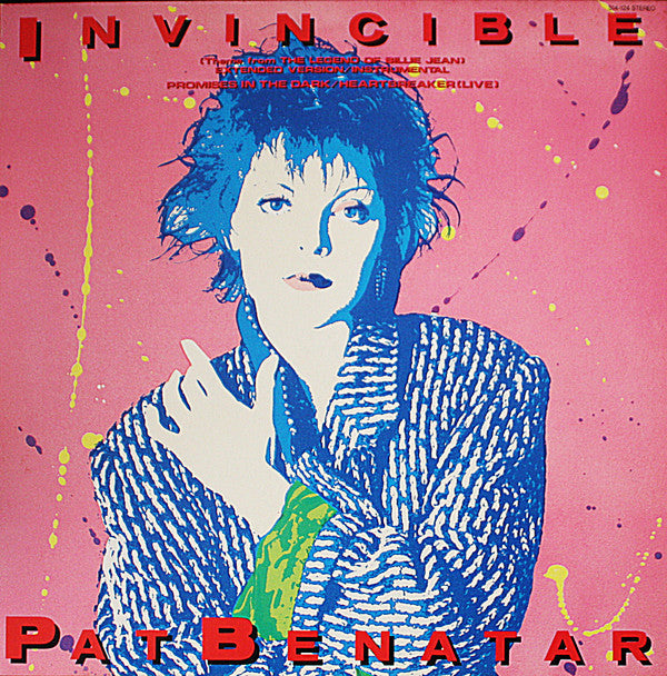 Release: Invincible (Theme From The Legend Of Billie Jean)-Vinyl-Japan-1985-S14-124-7587477