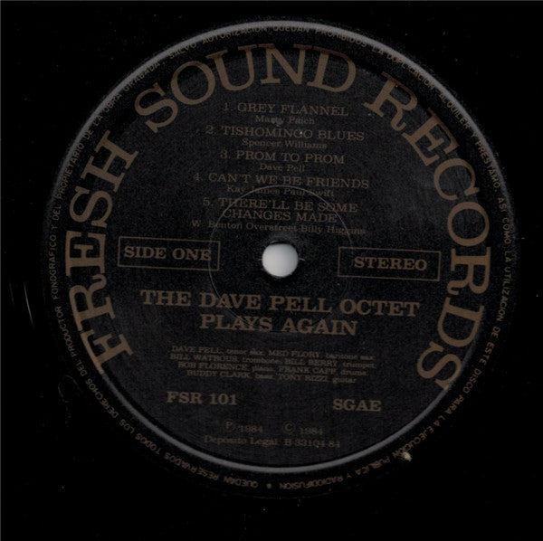 Release: The Dave Pell Octet Plays Again-Vinyl-Spain-1984-FSR-101-5582953