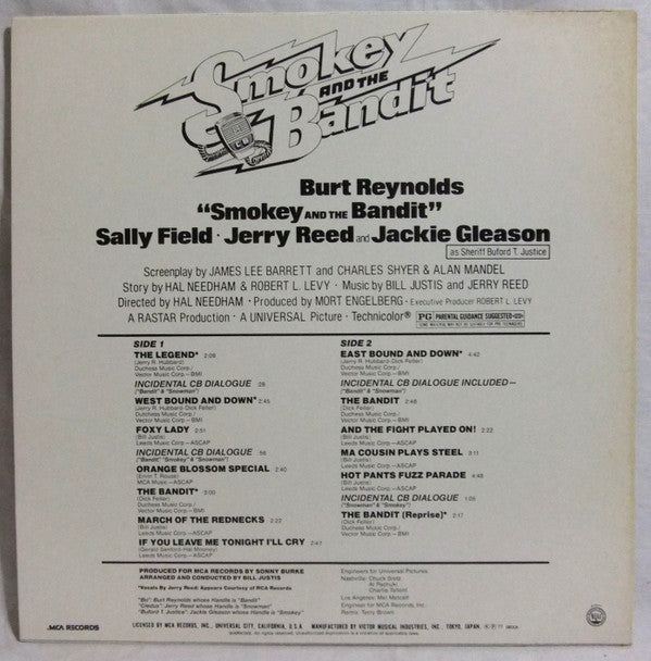 Master Release: Smokey And The Bandit (Music From The Original Motion Picture Soundtrack) by Various