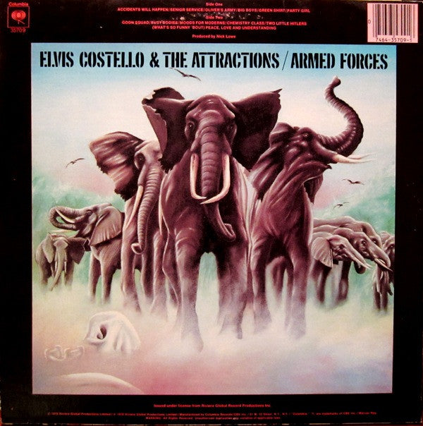 Release: Armed Forces-Vinyl-US-1979-JC 35709, 35709-5312268