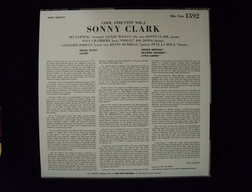 Release: Sonny Clark Quintet-Vinyl-Japan-2013-DBLP-047, BLP 1592, 1592-4952934