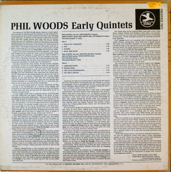 Early Quintets