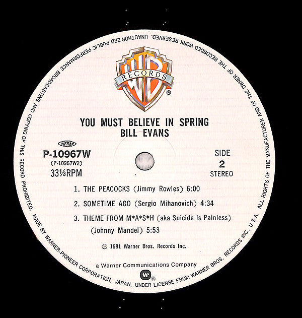 You Must Believe In Spring