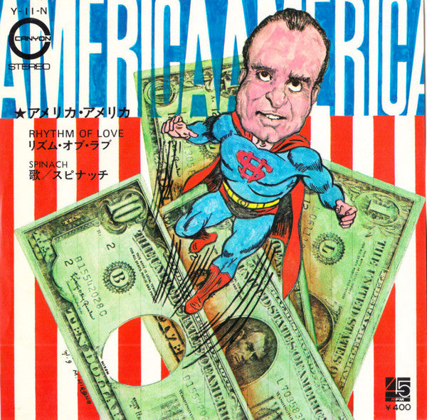 Release: America America-Vinyl-Japan-1971-Y-11-N-9593096