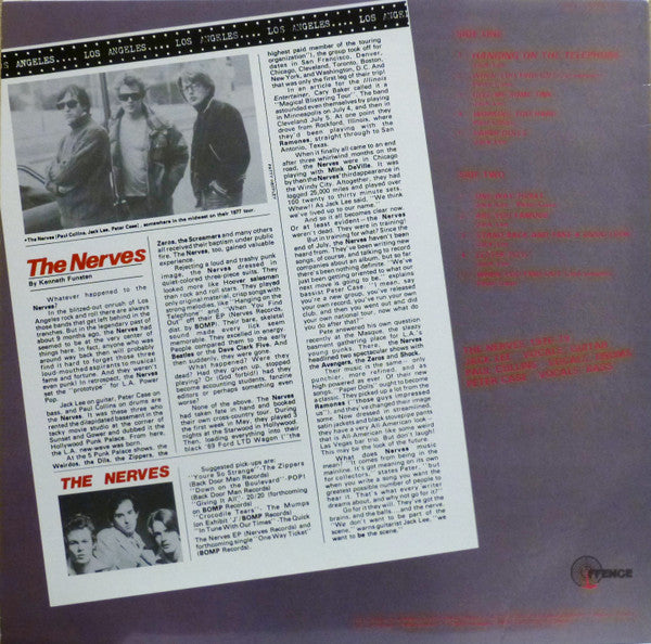 Release: Jack Lee, Paul Collins, Peter Case-Vinyl-None-None-OFFENCE 9001-9913215