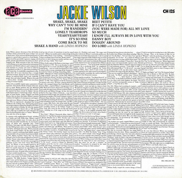 Master Release: Reet Petite by Jackie Wilson
