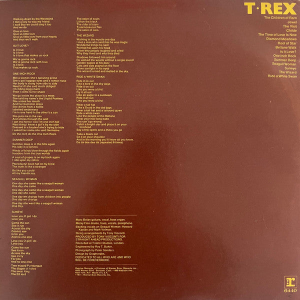 Release: T. Rex-Vinyl-US-1971-RS 6440, 6440-4043719