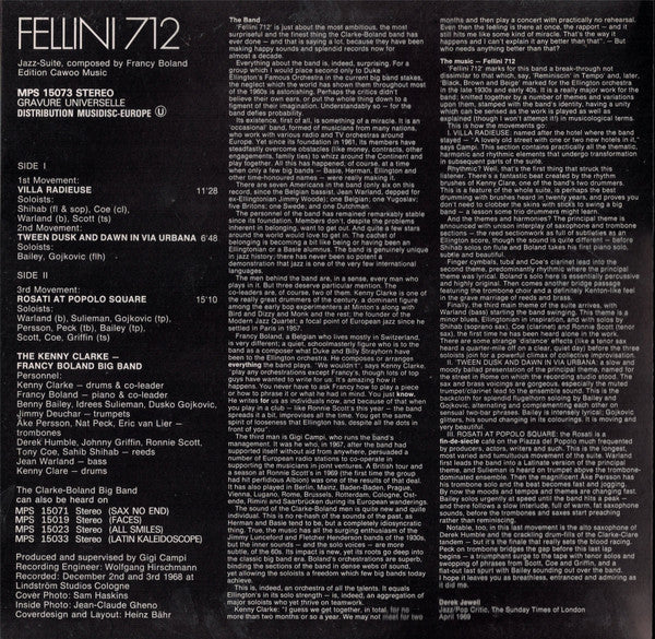 Release: Fellini 712-Vinyl-France-None-MPS 15073-4958597