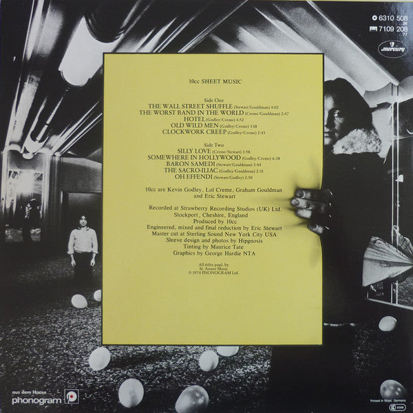 Master Release: Sheet Music by 10cc