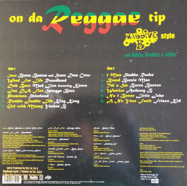 Master Release: On Da Reggae Tip With Bobby Konders & Jabba (Massive B Style) by Various