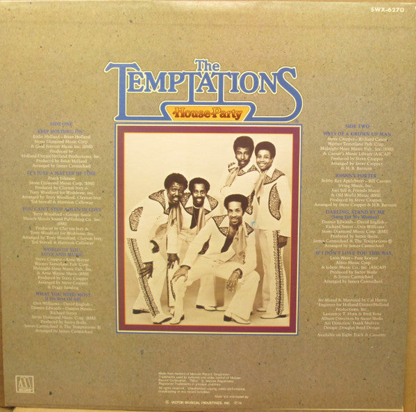 Master Release: House Party by The Temptations