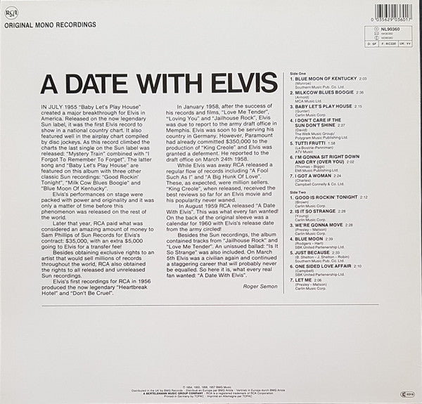 A Date With Elvis