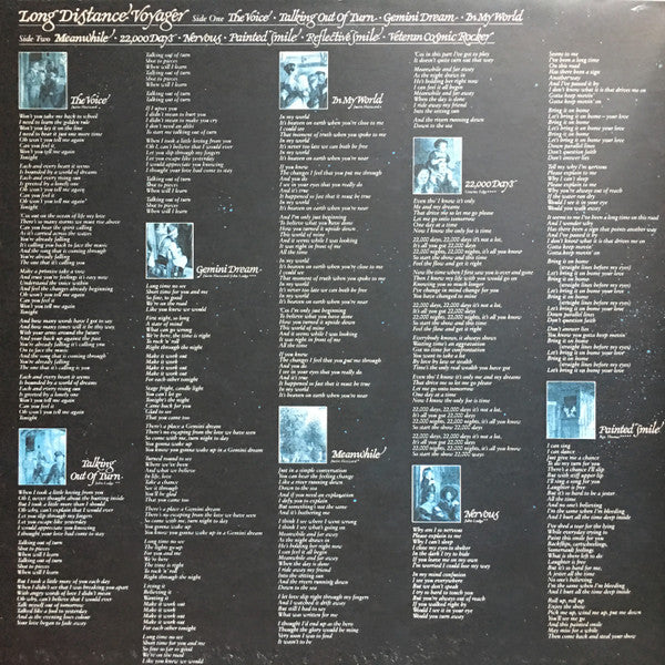 Release: Long Distance Voyager-Vinyl-US-1981-TRL-1-2901, 6337 176-7896942