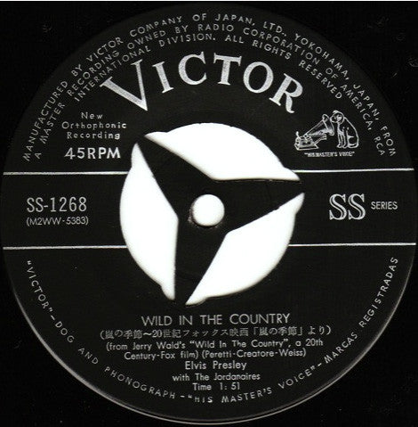 Master Release: I Feel So Bad / Wild In The Country by Elvis Presley