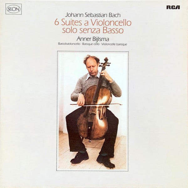 Release: 6 Suites A Violoncello Solo Senza Basso-Vinyl, Box Set-Germany-1979-RL 30369, RL 30369-5047638