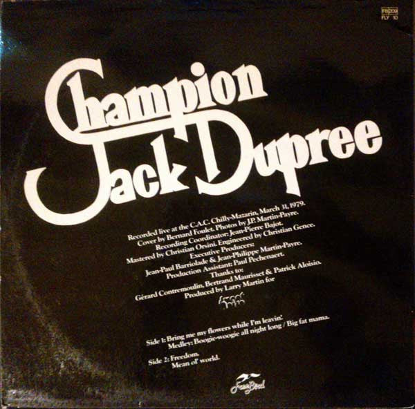 Release: Live!-Vinyl-France-1980-FLY 10-4633054
