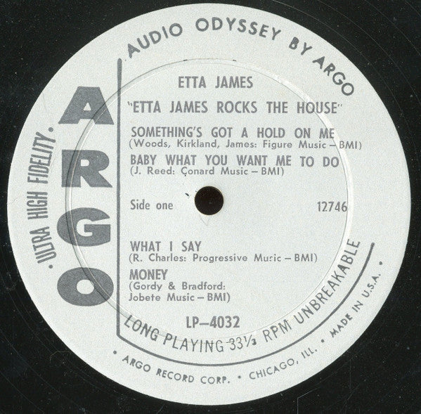 Etta James Rocks The House