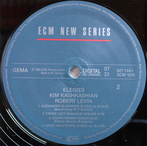 Elegies