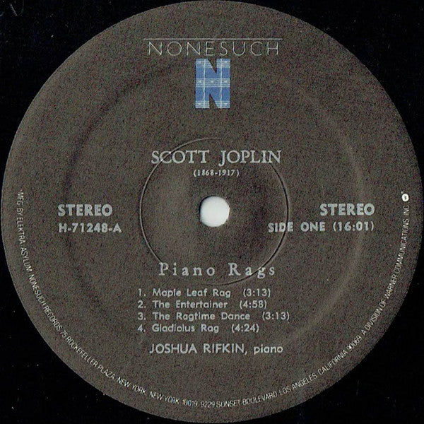 Piano Rags By Scott Joplin