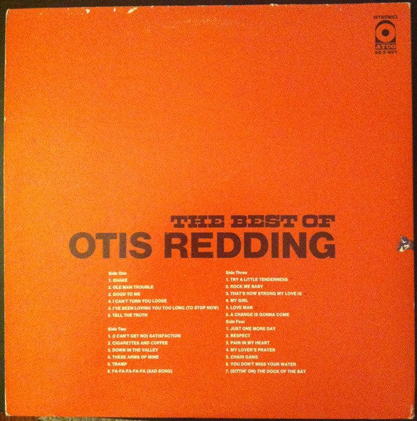 Release: The Best Of Otis Redding-Vinyl-US-1980-SD 2-801-5337222