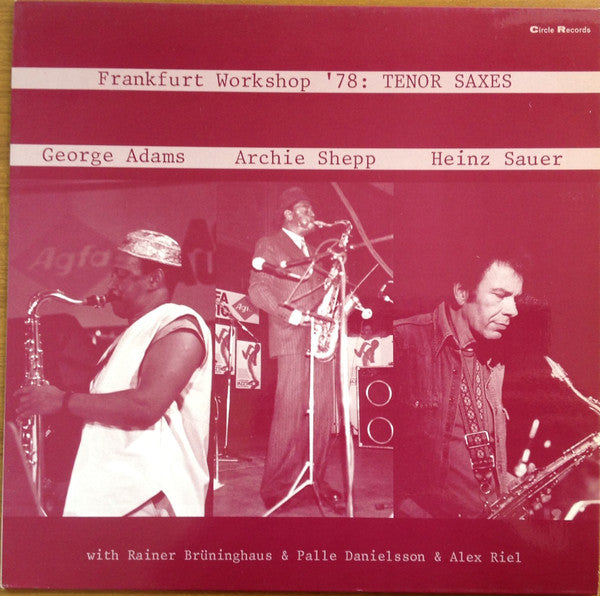 Release: Frankfurt Workshop '78: Tenor Saxes-Vinyl-Germany-1985-RK 24978/31-4085046