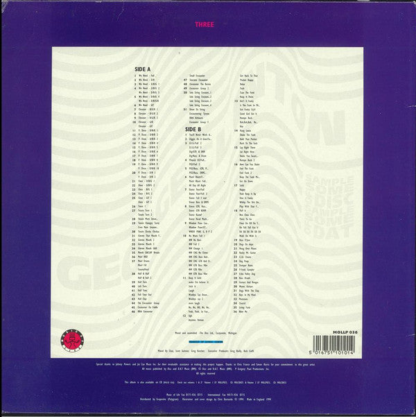 Master Release: Sample Some Of Disc - Sample Some Of D.A.T. Volume 3 by George Clinton