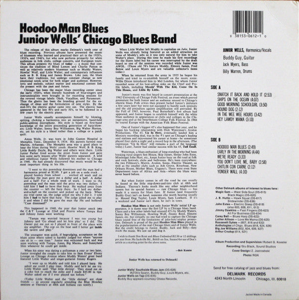 Release: Hoodoo Man Blues-Vinyl-US-1990-DS-612-9629302