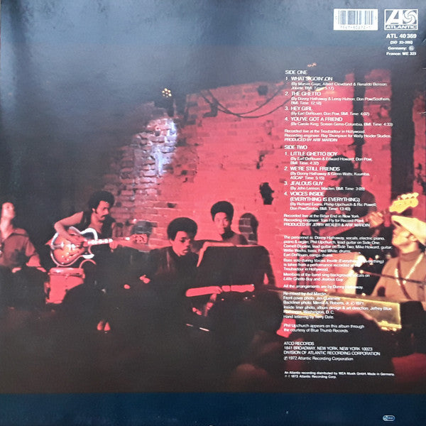 Master Release: Live by Donny Hathaway