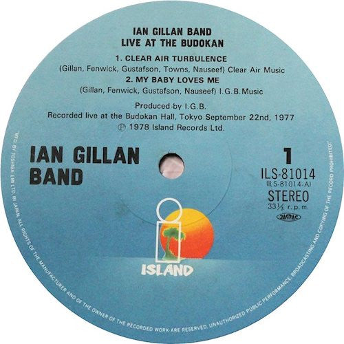Release: Live At The Budokan-Vinyl-Japan-1978-ILS-81014-3376976