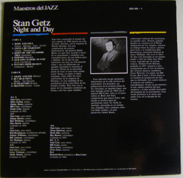 Master Release: Night And Day by Stan Getz