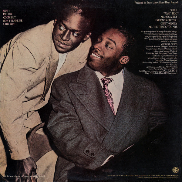 Release: In Paris Festival International De Jazz - May, 1949-Vinyl-US-1977-JC 34804-4518811