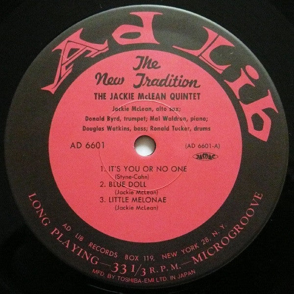 Presenting... Jackie McLean