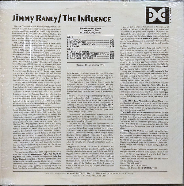 Release: The Influence-Vinyl-US-1976-Xanadu 116-3282091