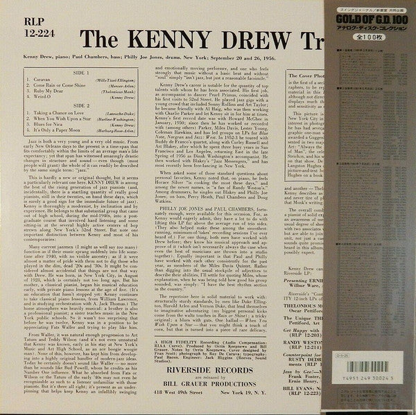 Release: Kenny Drew Trio-Vinyl-Japan-1991-SGD-24, RLP 12-224-9265836