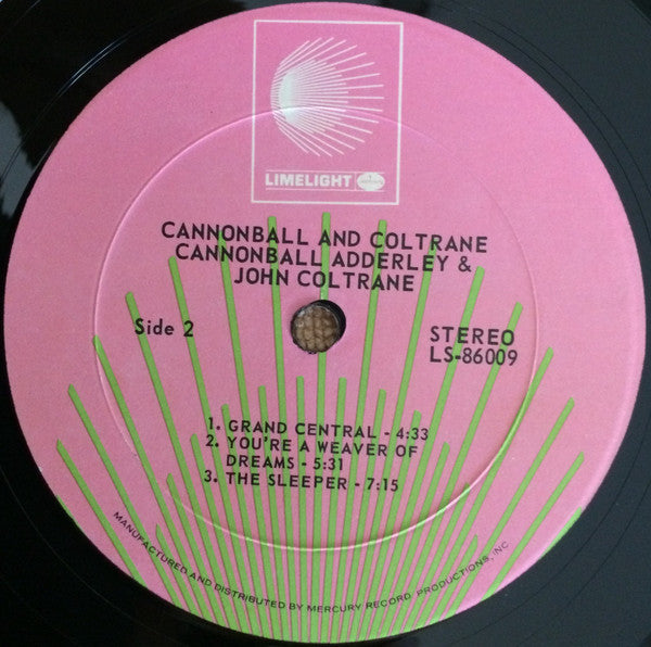 Cannonball & Coltrane