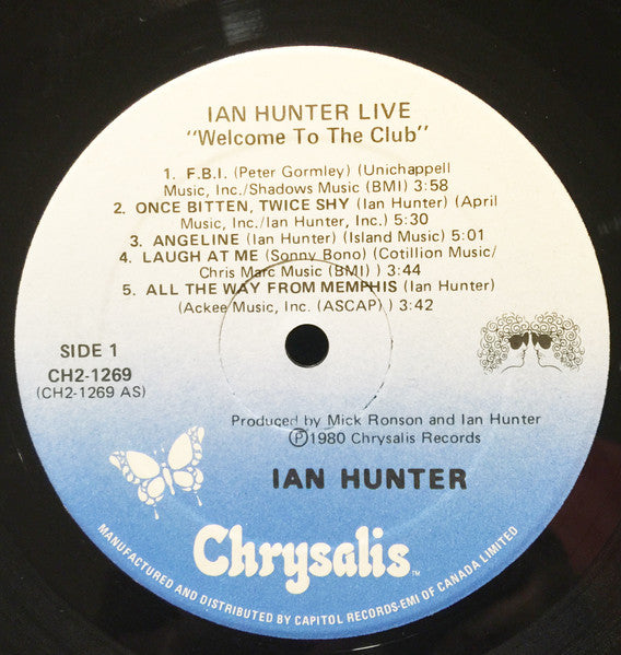 Welcome To The Club - Live