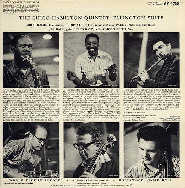 Release: Ellington Suite-Vinyl-Japan-1983-K18P-9220, K18P-9220-6183253