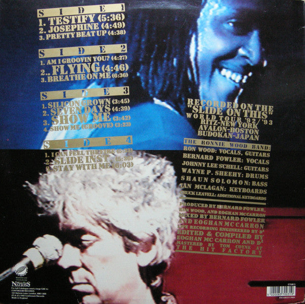 Master Release: Slide On Live - Plugged In And Standing by Ron Wood