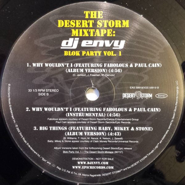 The Desert Storm Mixtape: Blok Party Vol.1